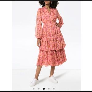 Free people x By TiMo pink garden dress